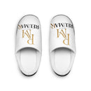 Reunmar Monogram Women's Indoor Slippers — Luxury White House Slippers