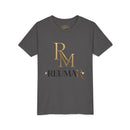 Youth Tee - Reumar Gold Monogram Front & 'art lover boutique' Back