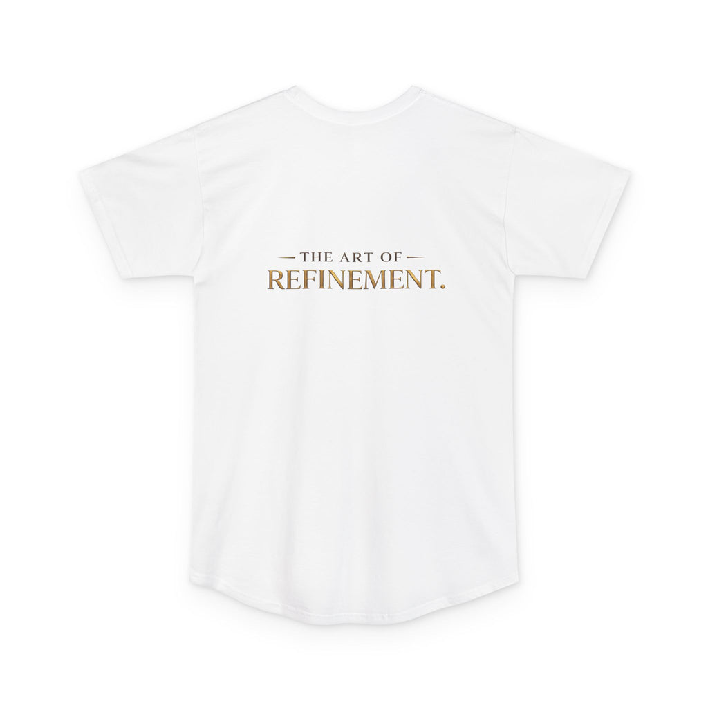 Refined Logo Tee — "Reumar" Longline Urban T‑Shirt