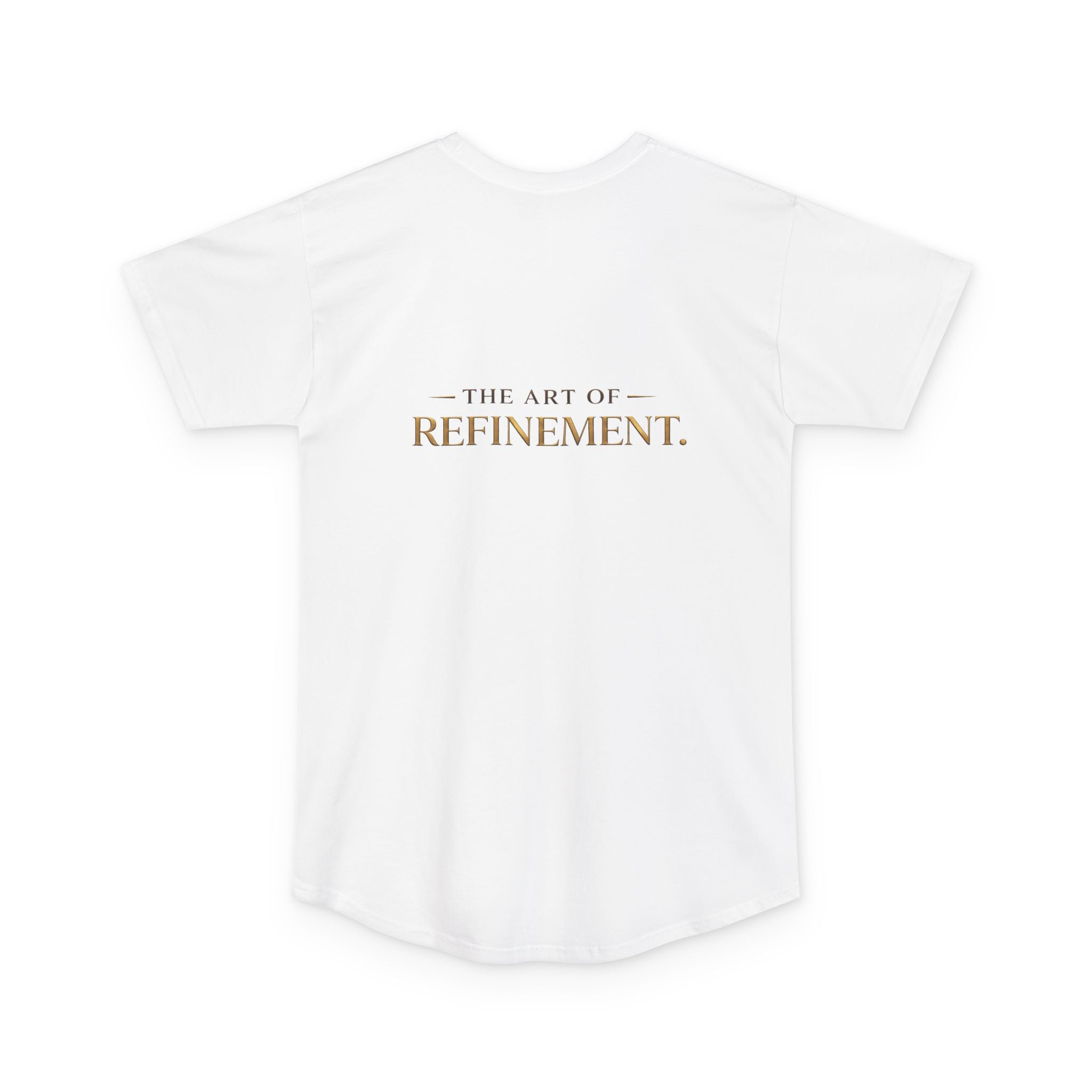 Refined Logo Tee — "Reumar" Longline Urban T‑Shirt