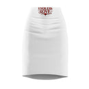 Endless Love Pencil Skirt — White Logo AOP Skirt (Reumar)