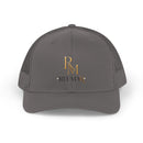 Reumar Gold Monogram Trucker Hat
