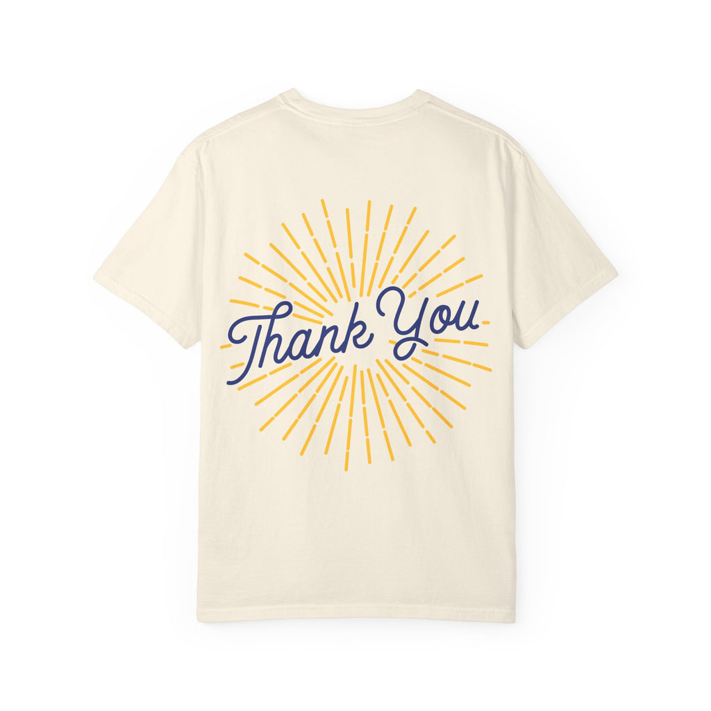 House of Reumar Logo T‑Shirt — "Thank You" Back Graphic Cotton Tee