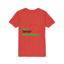 Youth Tee - Reumar Gold Monogram Front & 'art lover boutique' Back
