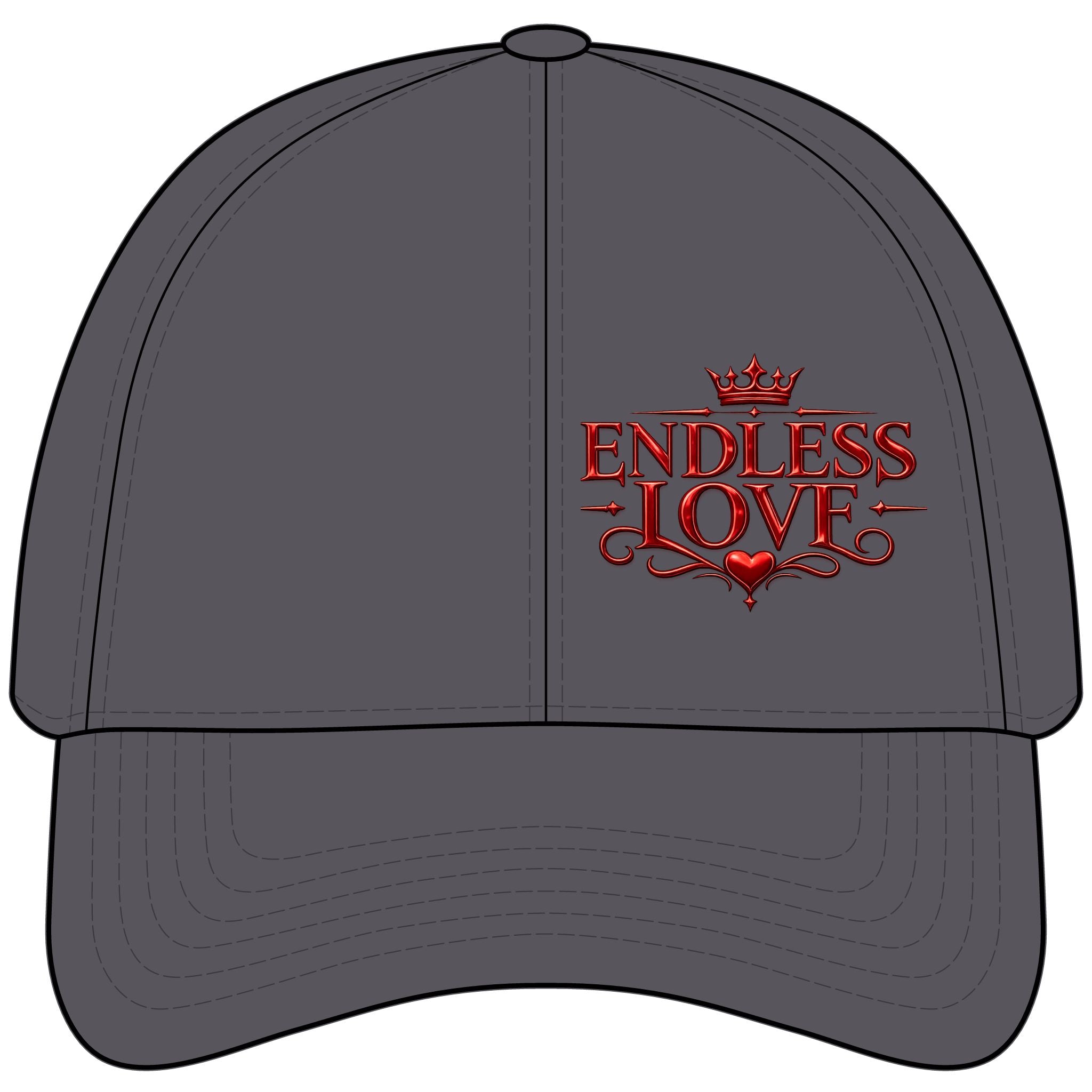 Classic Structured Baseball Cap — Minimal Six-Panel Hat