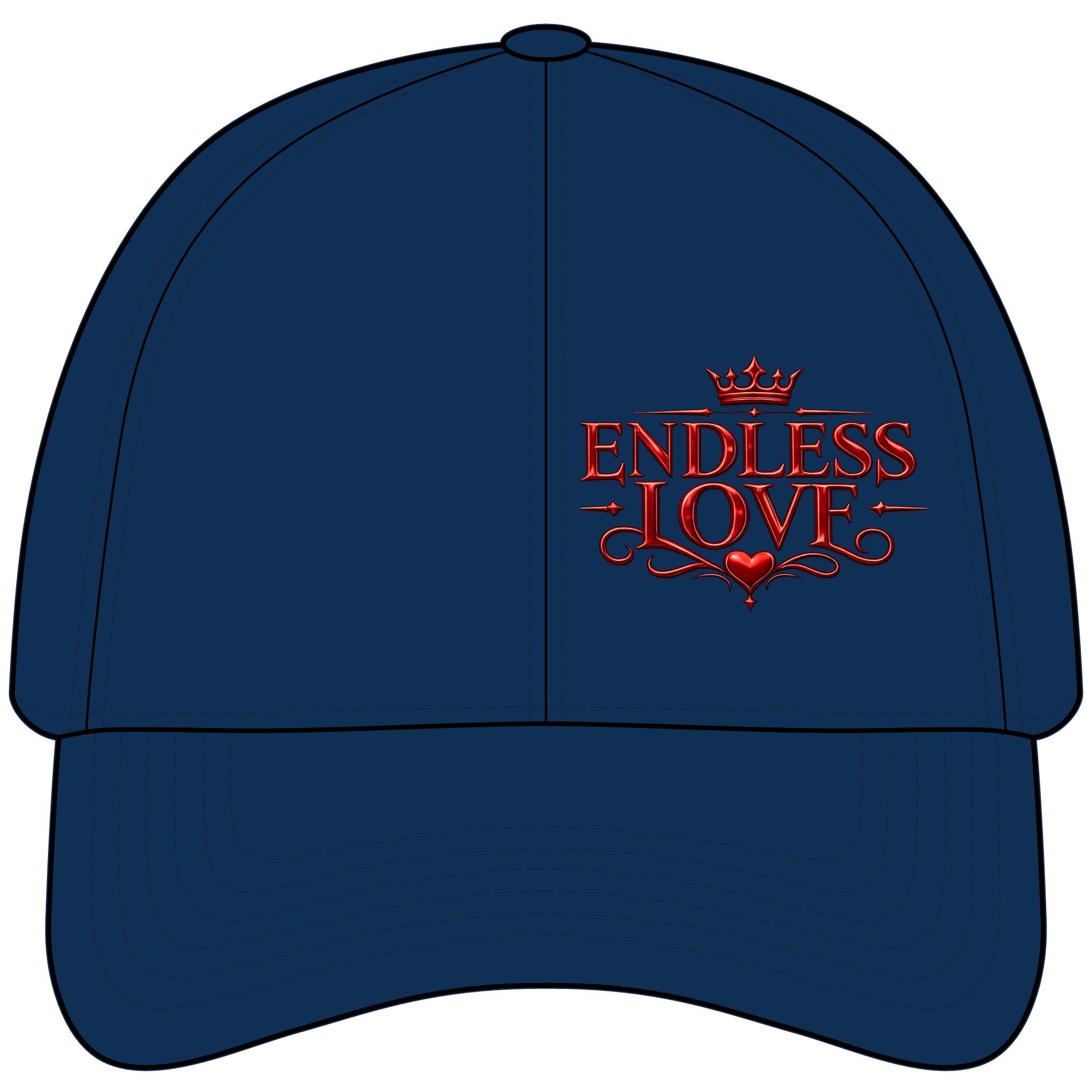 Classic Structured Baseball Cap — Minimal Six-Panel Hat