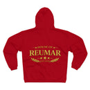 Reumar Zip Hoodie - House of Reumar Gold Logo Hooded Sweatshirt