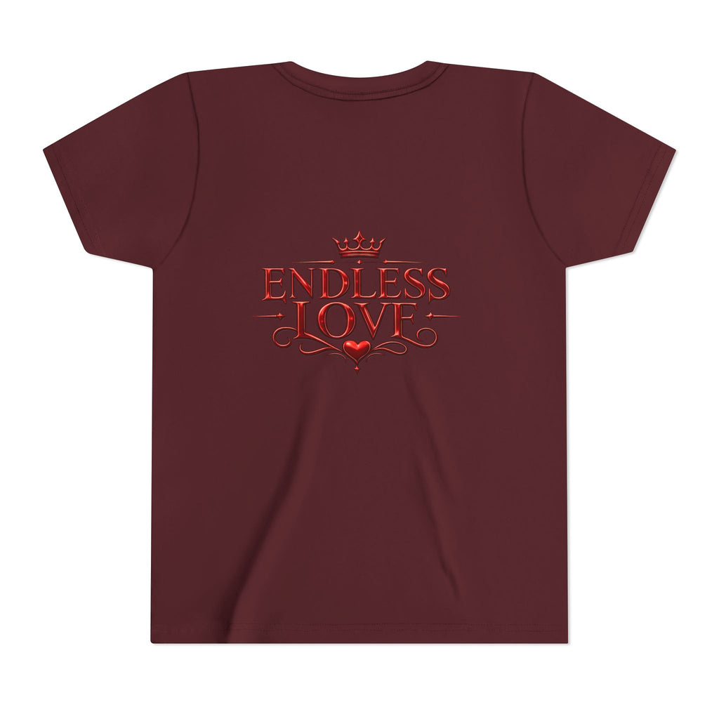 Youth Tee – 'Endless Love' Monogram Logo Kids Shirt