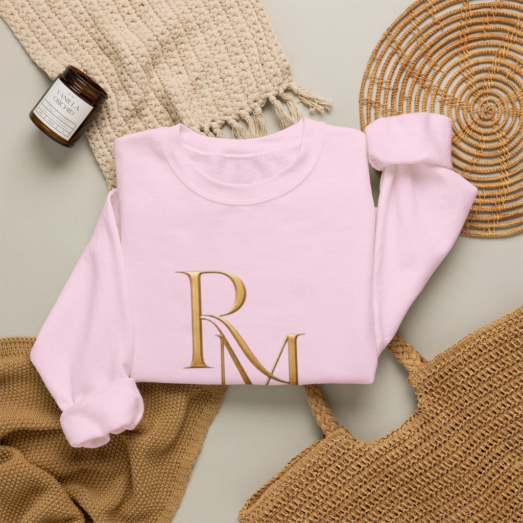 Crewneck Sweatshirt – Reumar Luxury Logo & "The Art of Refinement"