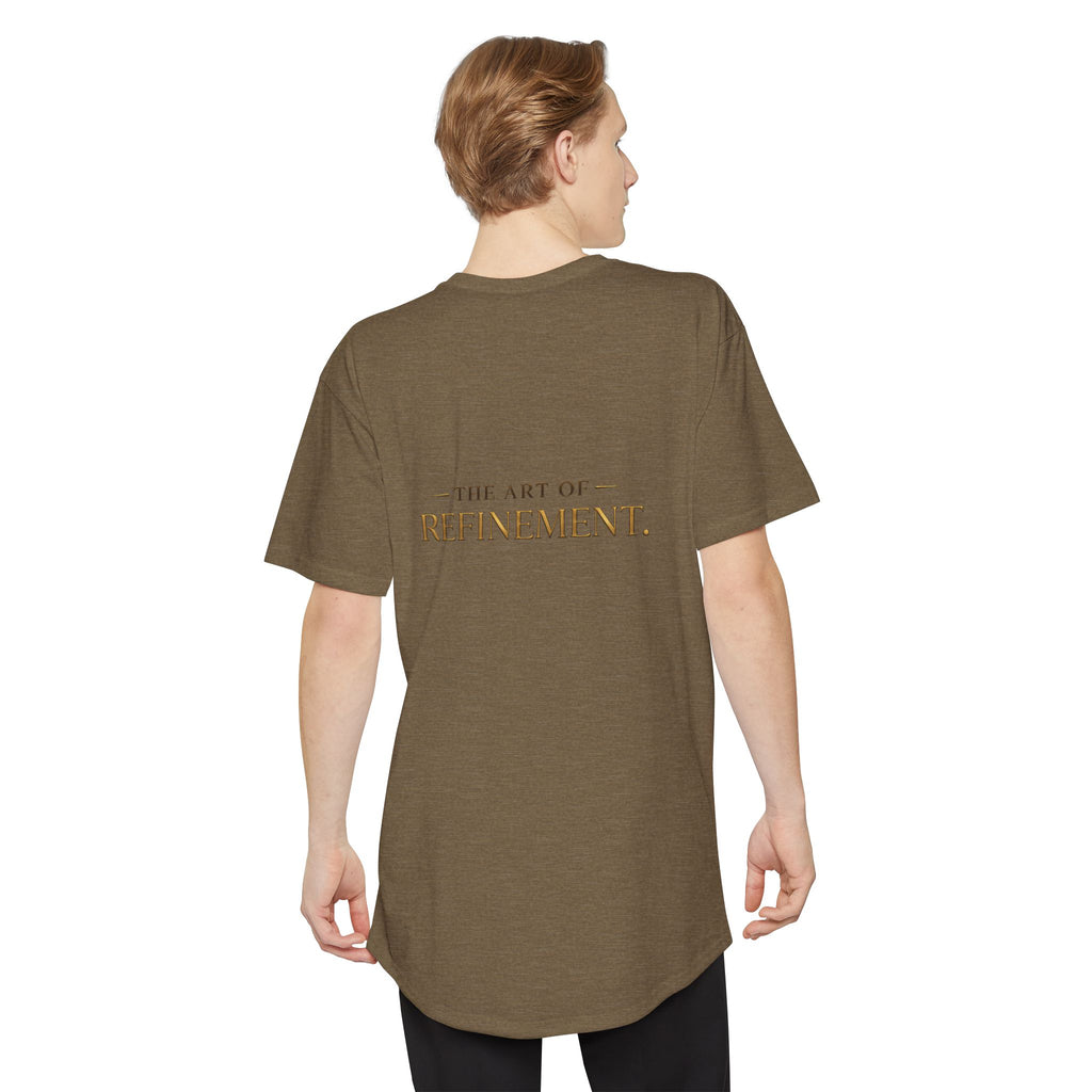 Refined Logo Tee — "Reumar" Longline Urban T‑Shirt