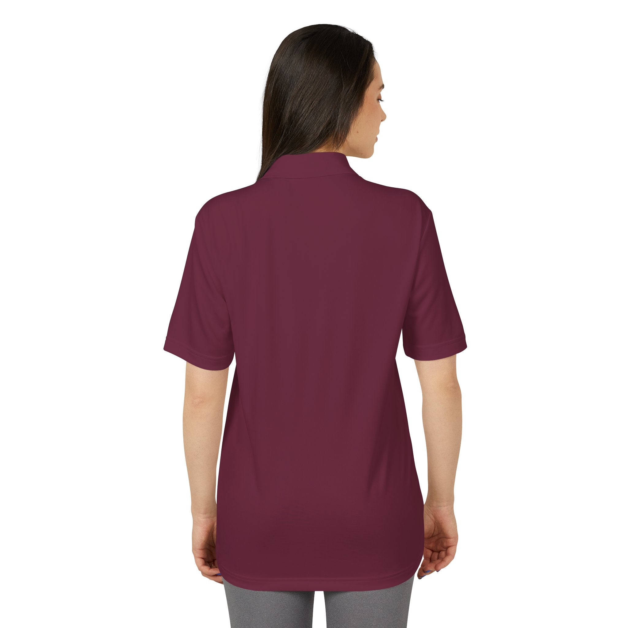 Performance Polo Shirt — RM Rose Mans Gold Logo