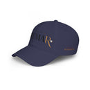House of Reumar Red Low Profile Baseball Cap — Embroidered Logo Hat