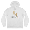 King Hoodie — Reumar RM Gold Logo Hooded Sweatshirt, "Be Good Do Good" Back Design