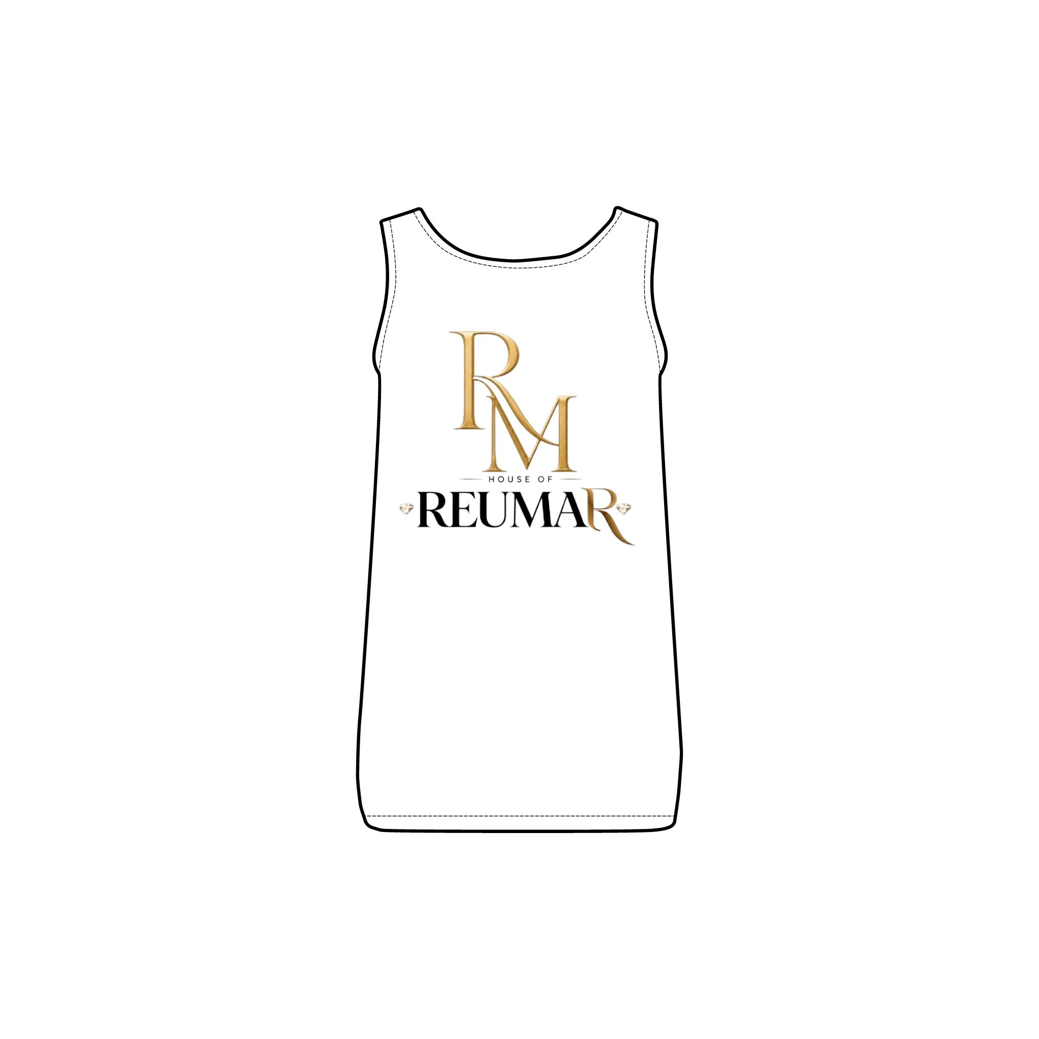 Be Mine Valentine Tank Top — Women's Ribbed Tank with Red Script