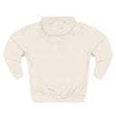 Minimalist Gold Monogram Hoodie — 'RM' Chest Logo Fleece Pullover