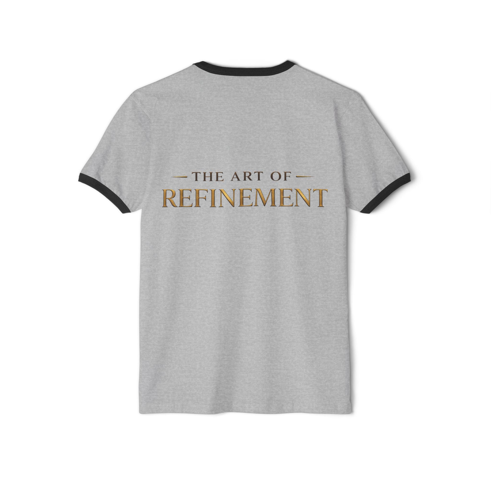Reumar Gold Monogram Ringer T-Shirt — Vintage Racing Night Back Print