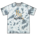 Tie-Dye Logo Tee — House of Reumar Red & Black Crystal Pattern