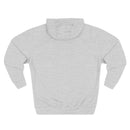 Minimalist Gold Monogram Hoodie — 'RM' Chest Logo Fleece Pullover