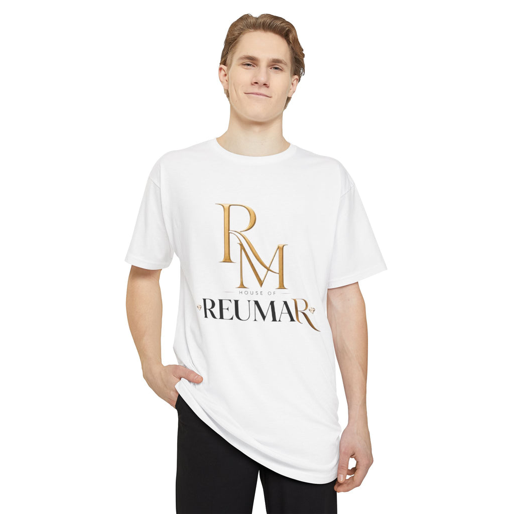 Refined Logo Tee — "Reumar" Longline Urban T‑Shirt