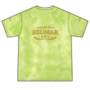 Tie-Dye Logo Tee — House of Reumar Red & Black Crystal Pattern