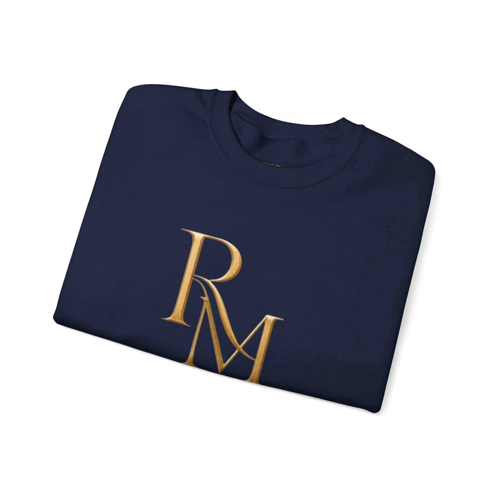 Crewneck Sweatshirt – Reumar Luxury Logo & "The Art of Refinement"