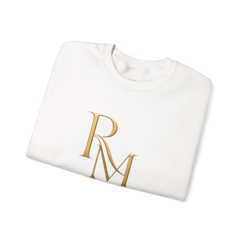 Crewneck Sweatshirt – Reumar Luxury Logo & "The Art of Refinement"