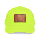 Leather Patch Baseball Cap - Monogram RM Reumay