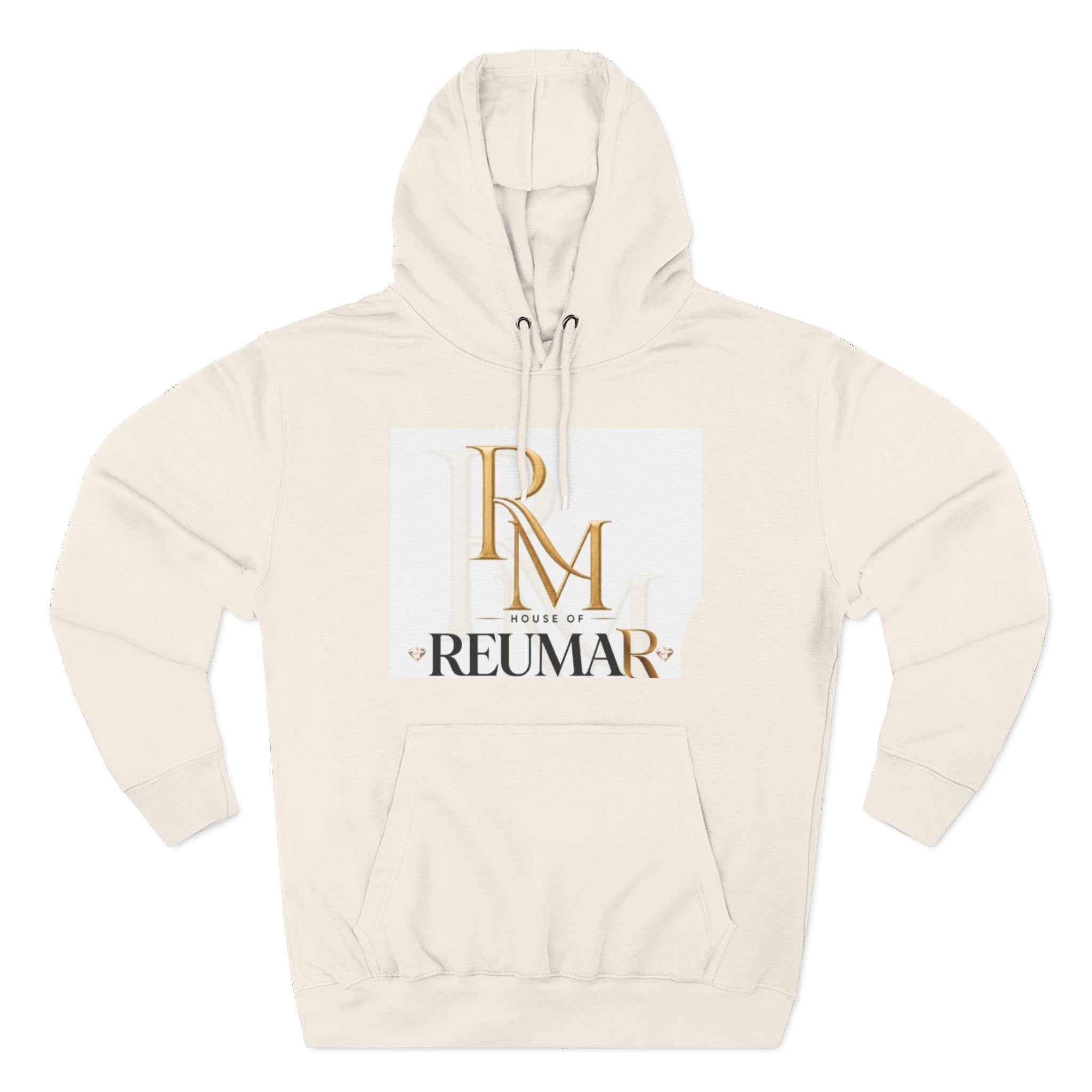 Art Lover Boutique Fleece Hoodie – 'House of Reumar' Designer Logo Pullover