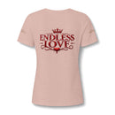 Women's V-Neck Tee — 'Reumar' Gold Monogram Logo