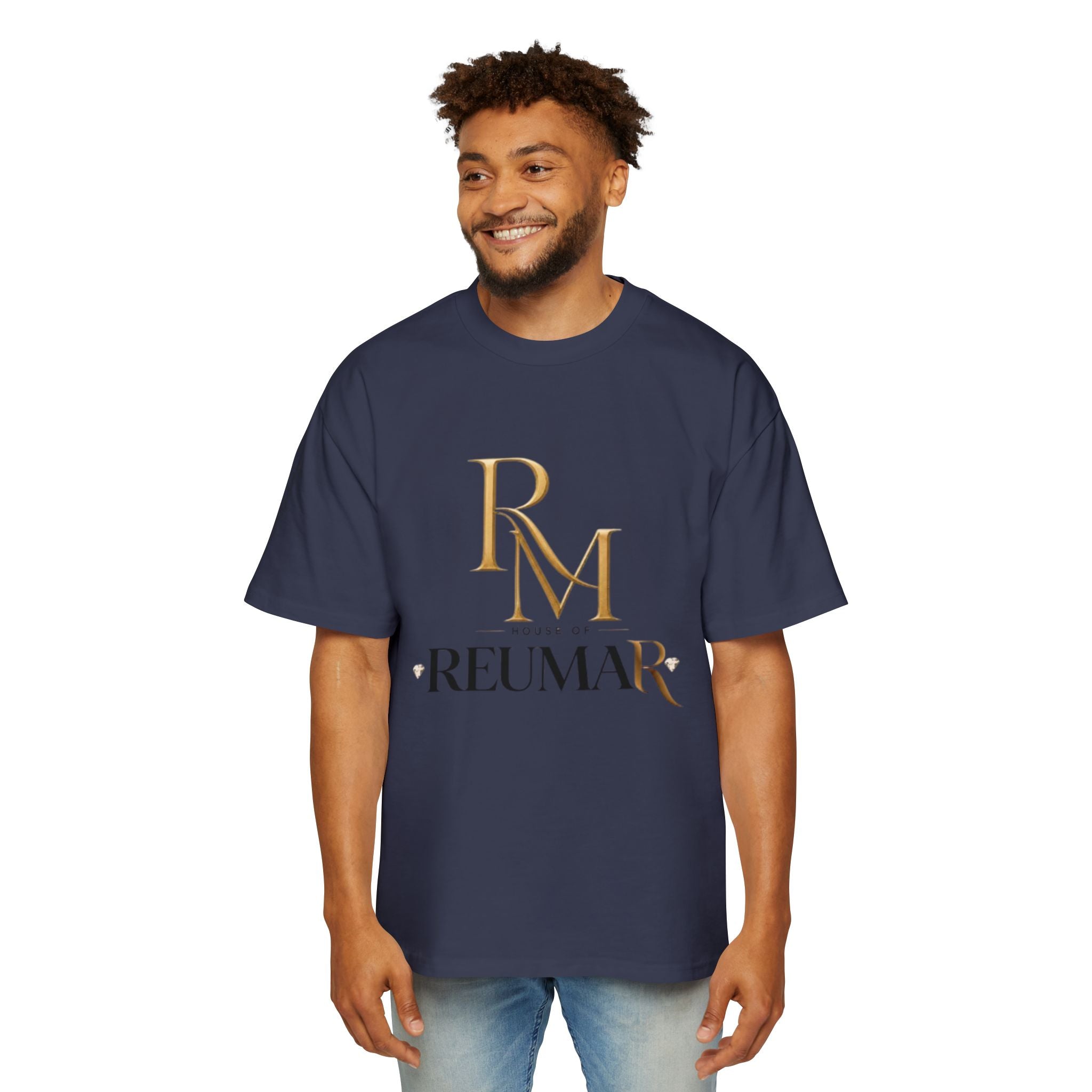 T-Shirt — REUMAR Monogram & “The Art of Refinement” Luxury Graphic Tee