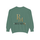 Refinement Logo Sweatshirt — "The Art of Refinement" Garment-Dyed Crewneck