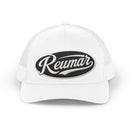 Reumar Gold Monogram Trucker Hat