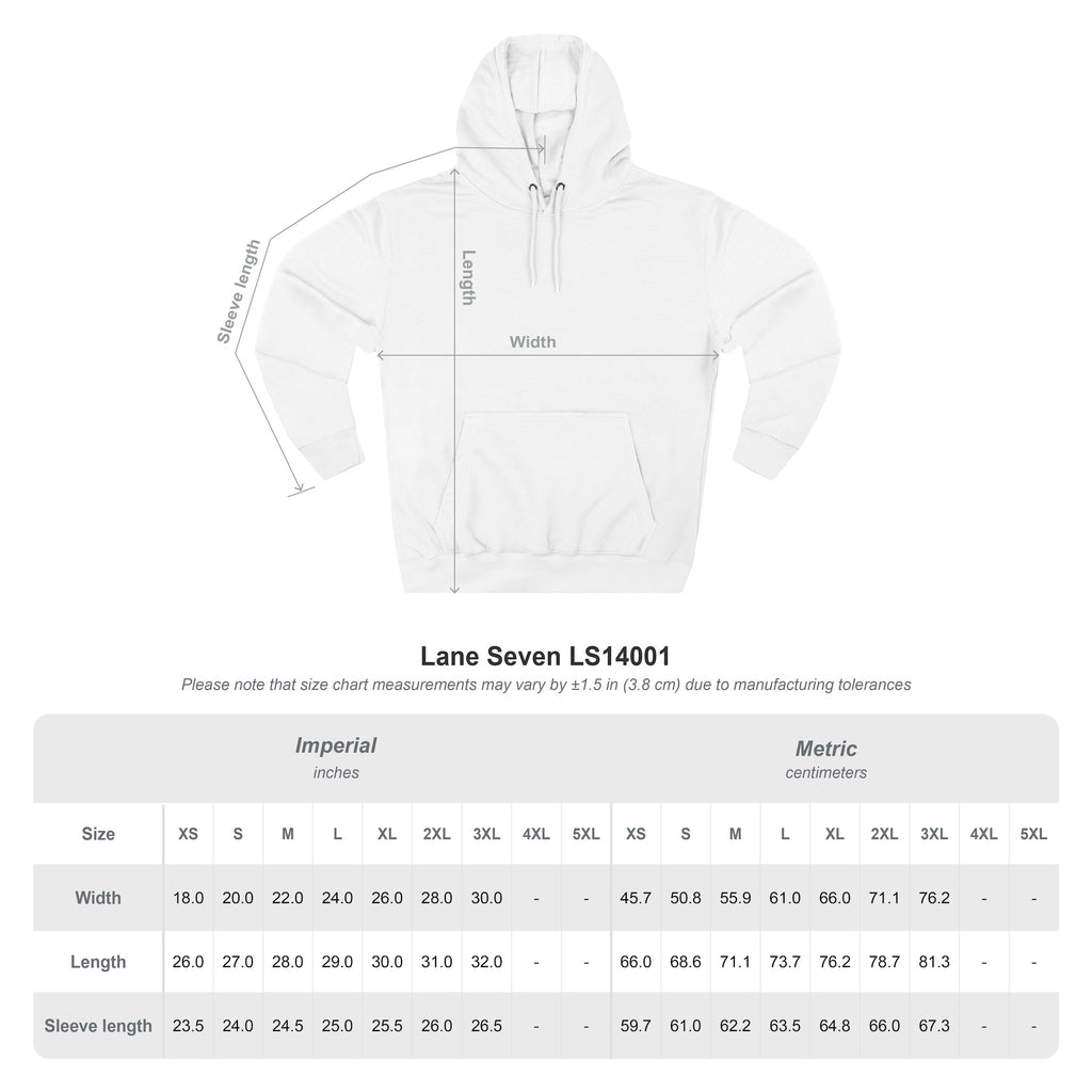 Minimalist Gold Monogram Hoodie — 'RM' Chest Logo Fleece Pullover