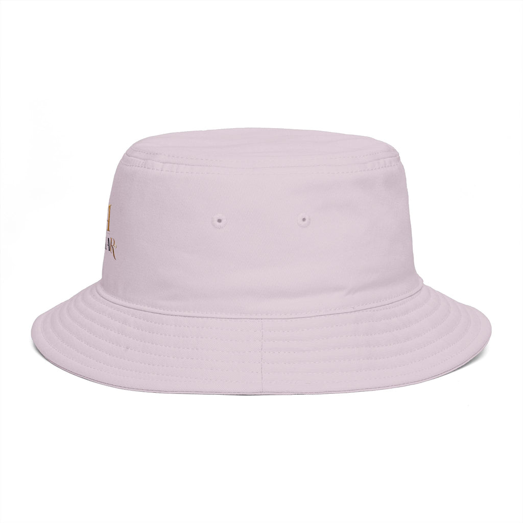 Bucket Hat — RM Reimay Gold Monogram Embroidered Logo