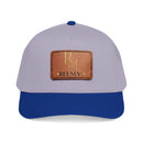 Leather Patch Baseball Cap - Monogram RM Reumay