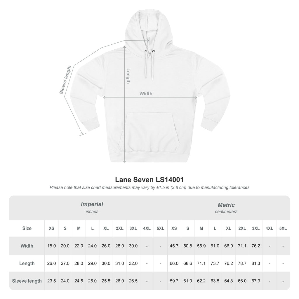 Minimalist Gold Monogram Hoodie — 'RM' Chest Logo Fleece Pullover