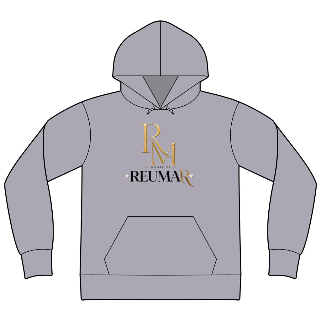 House of Reumar RM Logo Hoodie — Luxury Monogram Streetwear