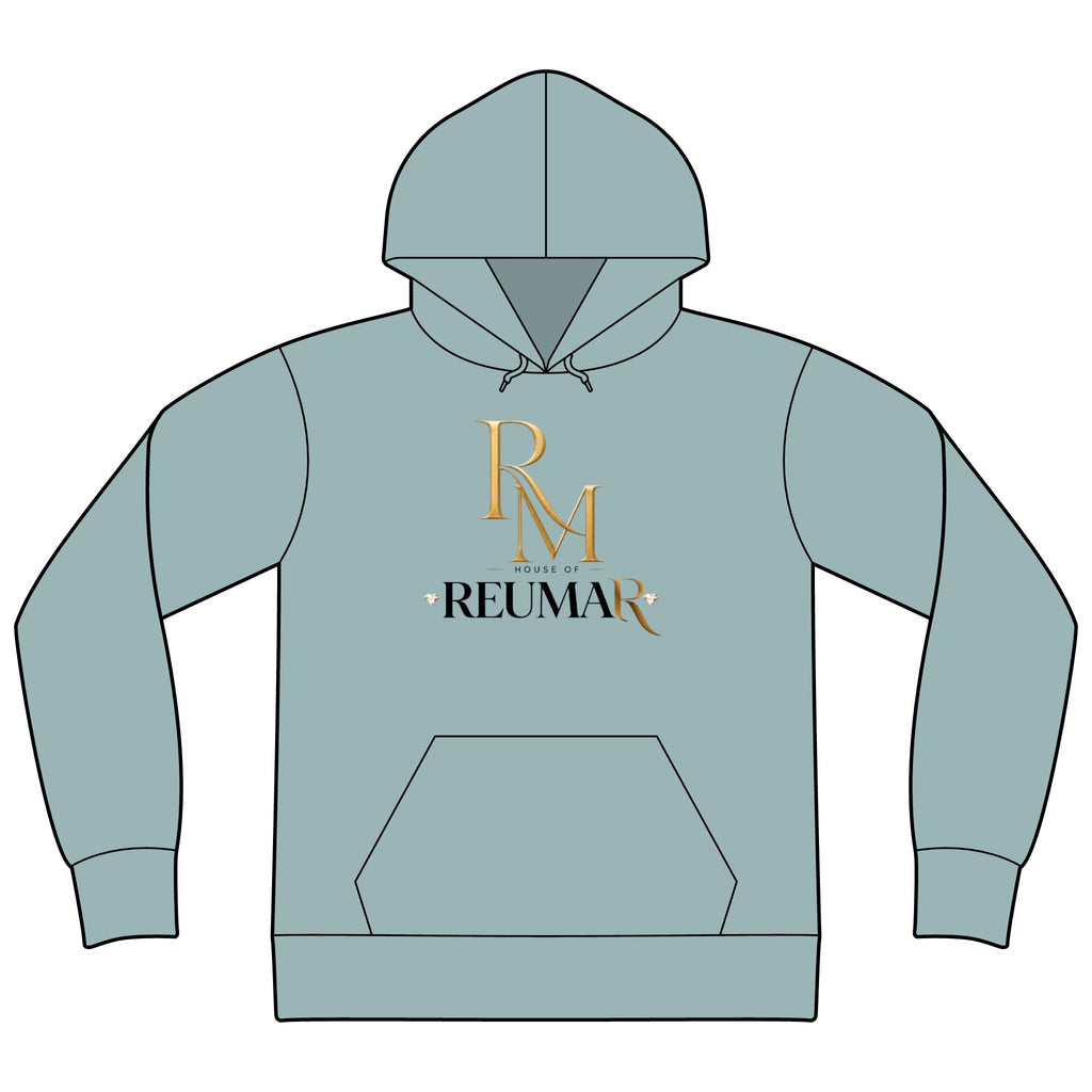 House of Reumar RM Logo Hoodie — Luxury Monogram Streetwear