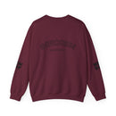 Sarcasm University Crewneck Sweatshirt — REUMAR Logo College-Style Pullover