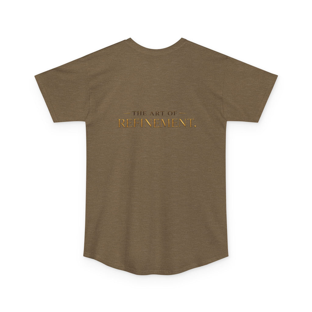 Refined Logo Tee — "Reumar" Longline Urban T‑Shirt