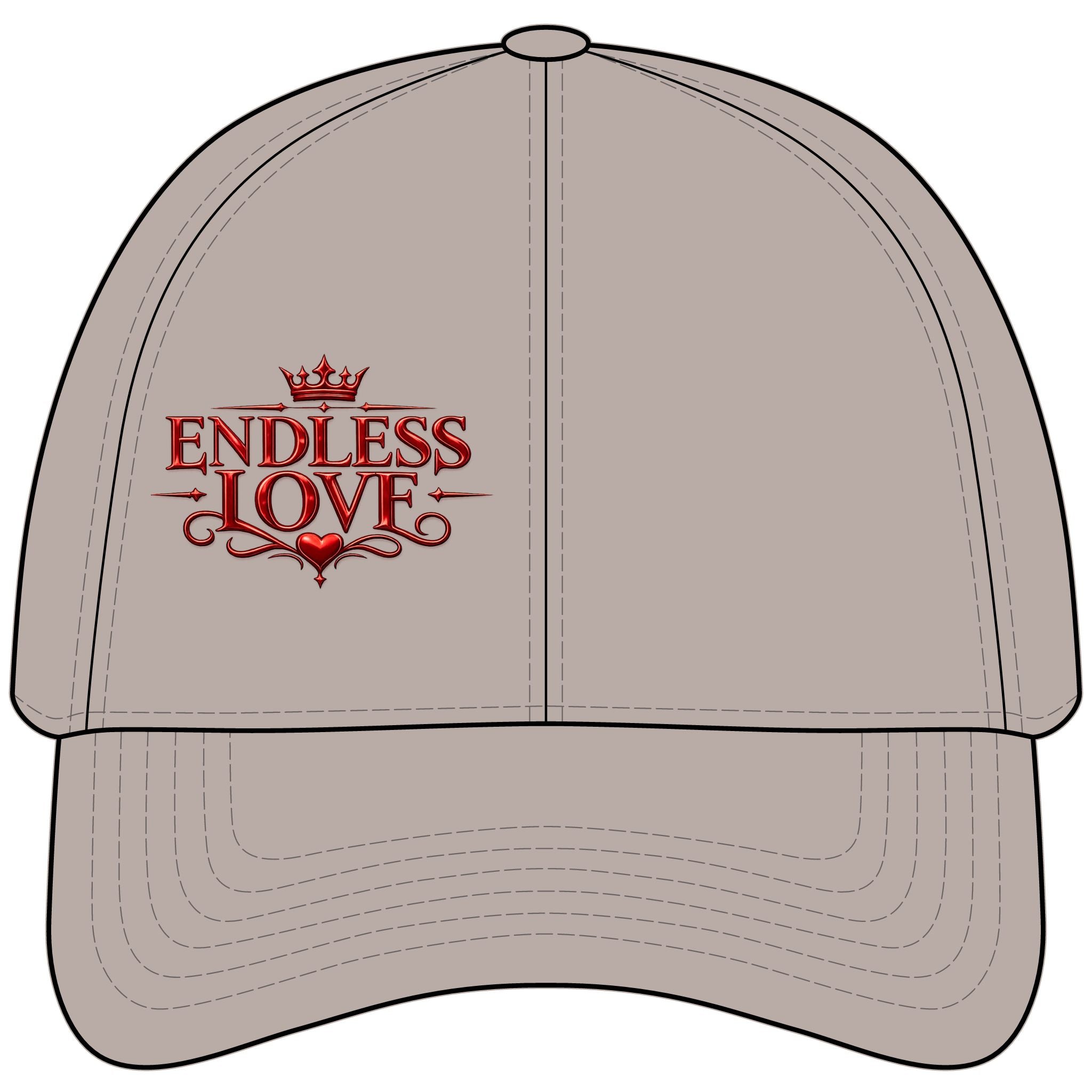 Endless Love Embroidered Cap - Piqué Mesh Cool & Dry Baseball Hat