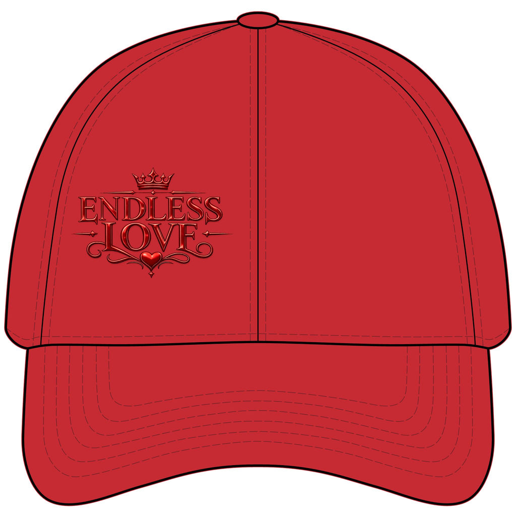 Endless Love Embroidered Cap - Piqué Mesh Cool & Dry Baseball Hat