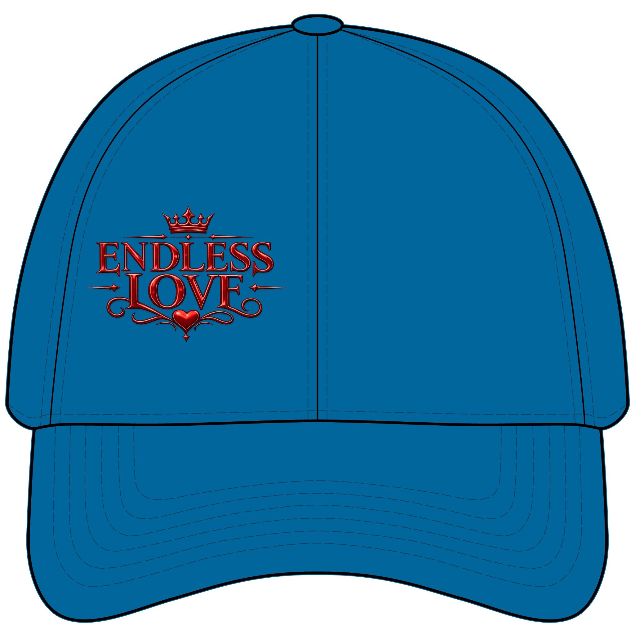 Endless Love Embroidered Cap - Piqué Mesh Cool & Dry Baseball Hat
