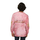 Refined Gold Tie-Dye Crewneck Sweatshirt — “REUMAR” / The Art of Refinement