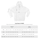 Minimalist Gold Monogram Hoodie — 'RM' Chest Logo Fleece Pullover