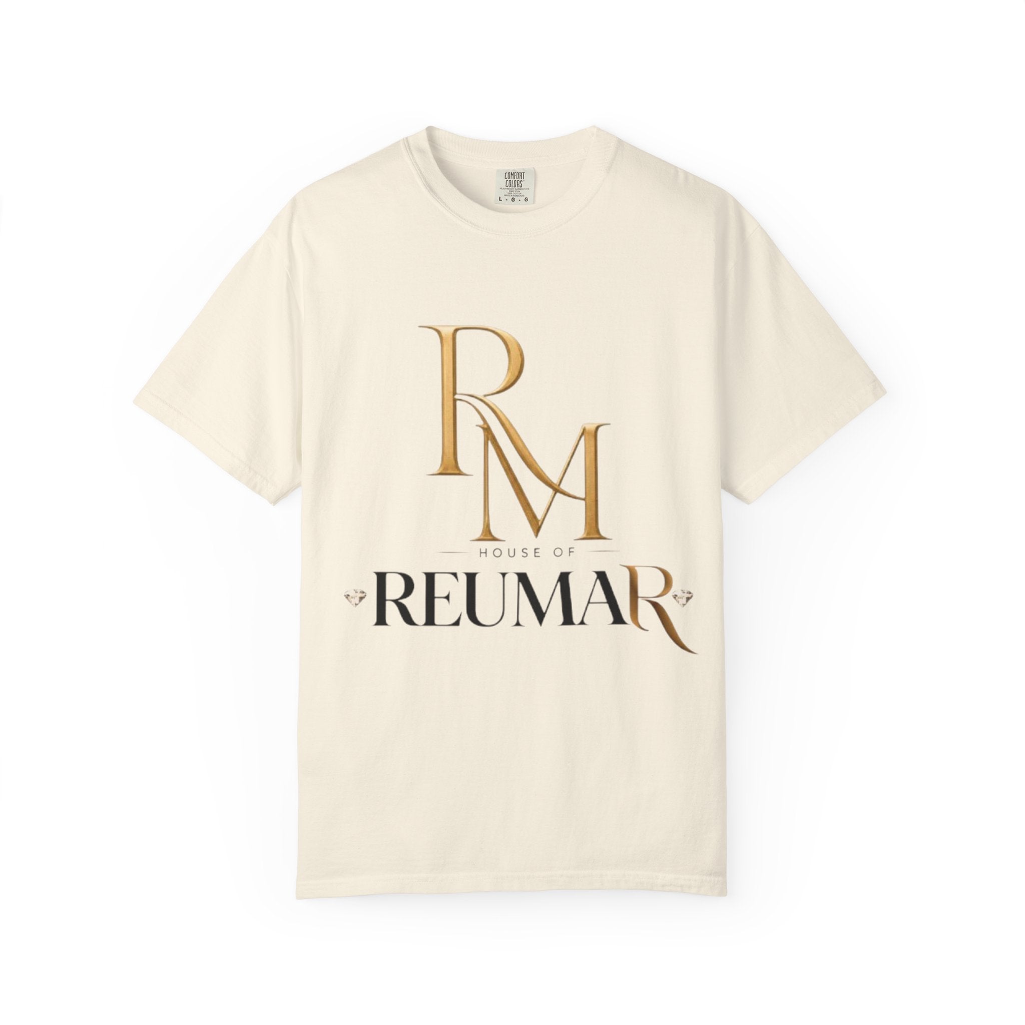 House of Reumar 'RM' Logo T‑Shirt — The Art of Refinement Crew Tee