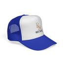 Reumar Gold Monogram Trucker Cap