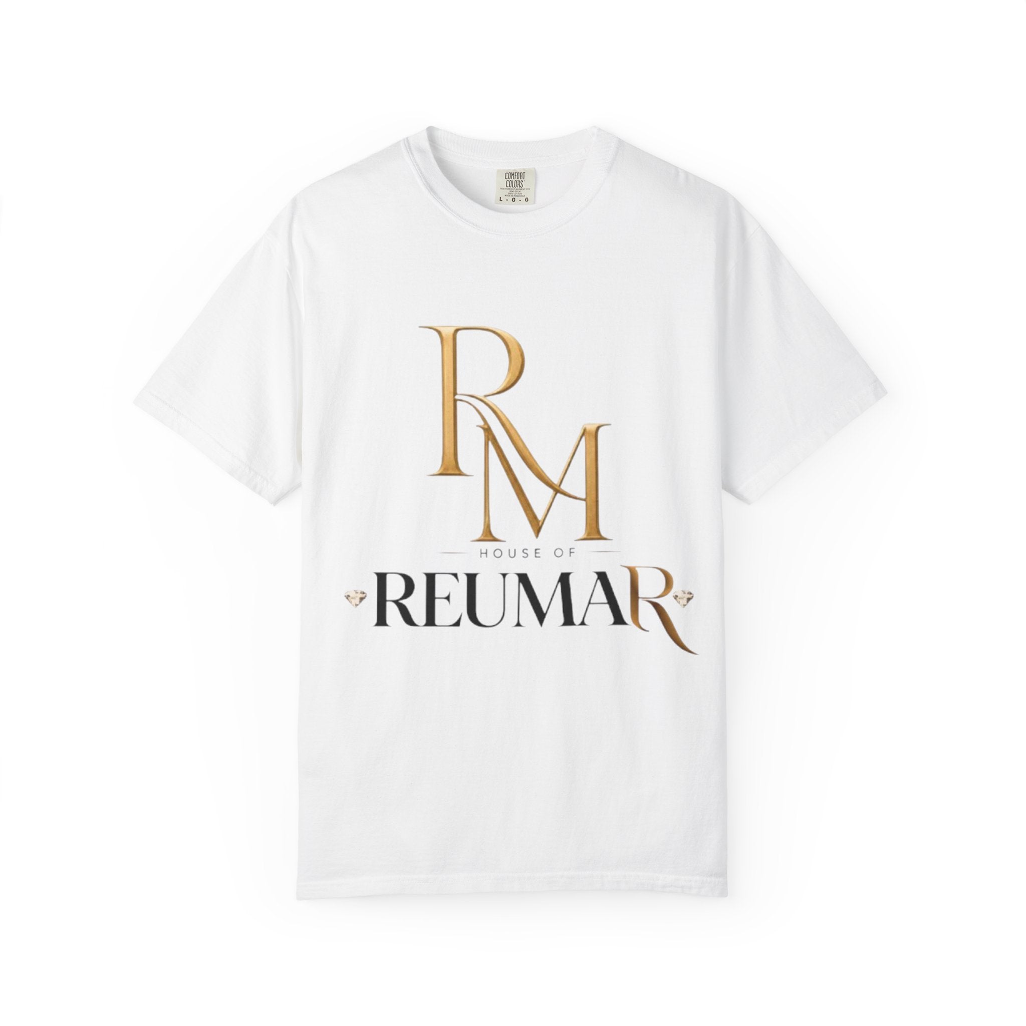 House of Reumar 'RM' Logo T‑Shirt — The Art of Refinement Crew Tee