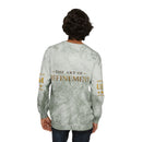 Refined Gold Tie-Dye Crewneck Sweatshirt — “REUMAR” / The Art of Refinement