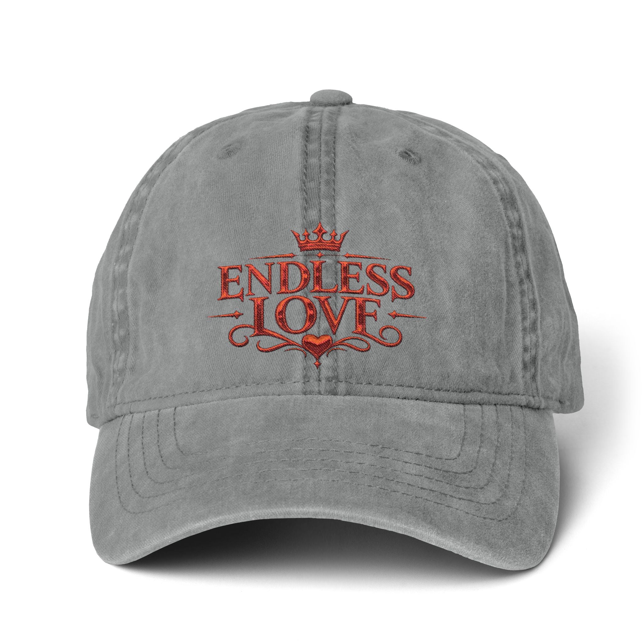 Women's Pigment-Dyed Cap with Fashion Undervisor (Embroidery)